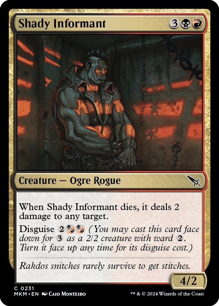 Shady Informant (231) [MKM] | Arkham Games and Comics