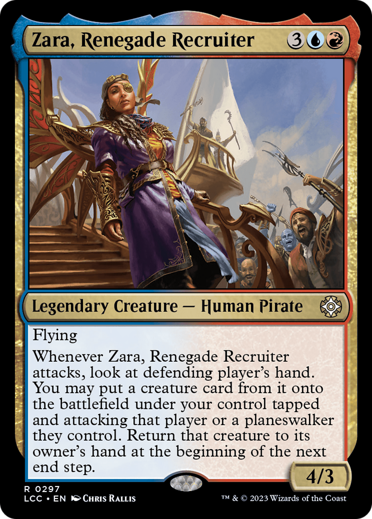 Zara, Renegade Recruiter [The Lost Caverns of Ixalan Commander] | Arkham Games and Comics