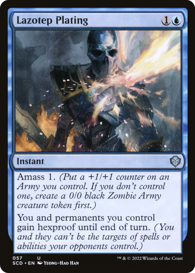 Lazotep Plating [Starter Commander Decks] | Arkham Games and Comics
