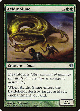 Acidic Slime [Commander 2013] | Arkham Games and Comics