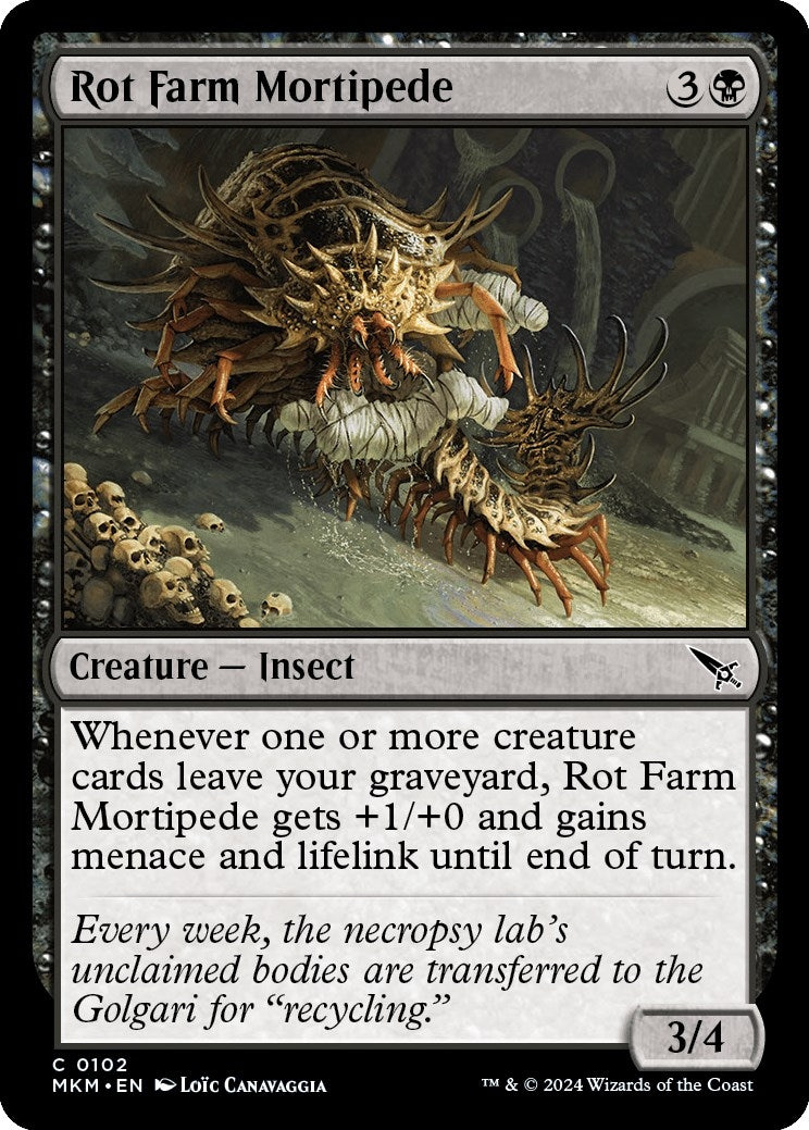 Rot Farm Mortipede (102) [MKM] | Arkham Games and Comics