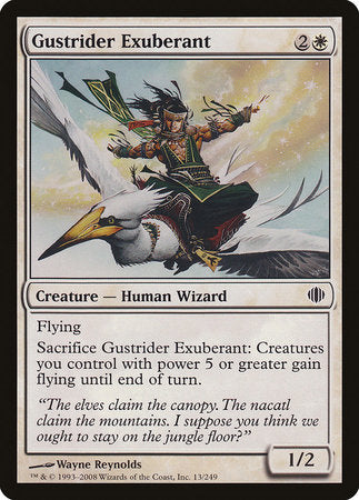 Gustrider Exuberant [Shards of Alara] | Arkham Games and Comics