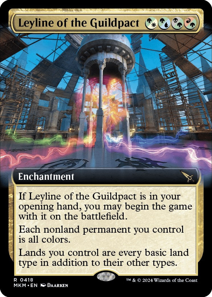 Leyline of the Guildpact (Extended Art) (418) [MKM] | Arkham Games and Comics