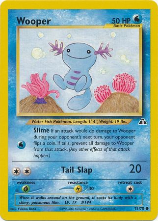 Wooper (71/75) [Neo Discovery Unlimited] | Arkham Games and Comics