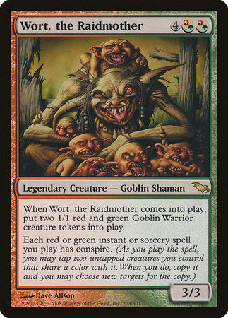 Wort, the Raidmother [Shadowmoor] | Arkham Games and Comics