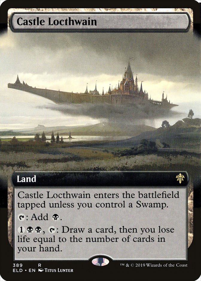 Castle Locthwain (Extended Art) [Throne of Eldraine] | Arkham Games and Comics