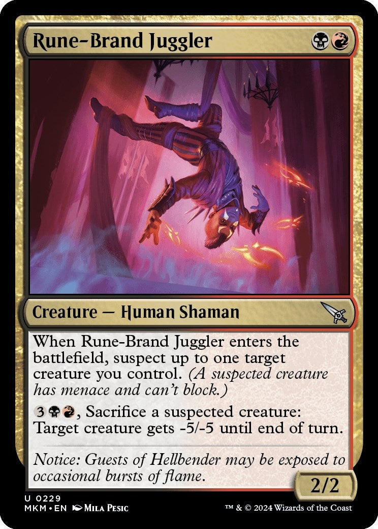 Rune-Brand Juggler (229) [MKM] | Arkham Games and Comics