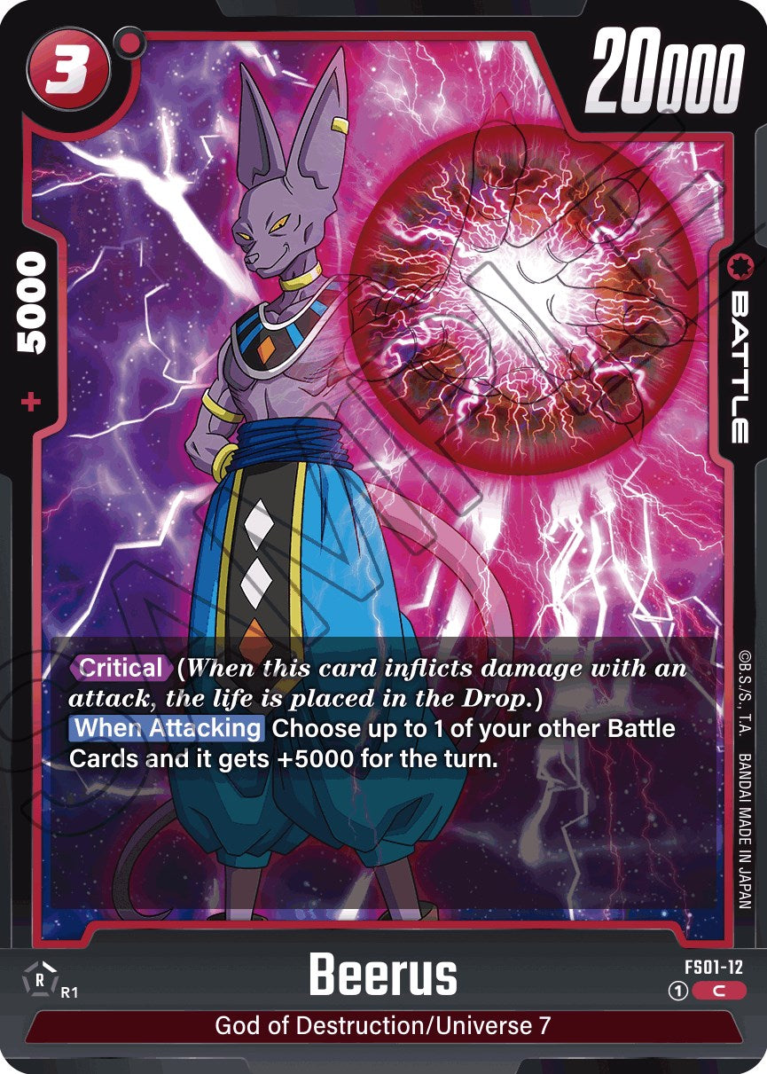 Beerus [Starter Deck: Son Goku] | Arkham Games and Comics