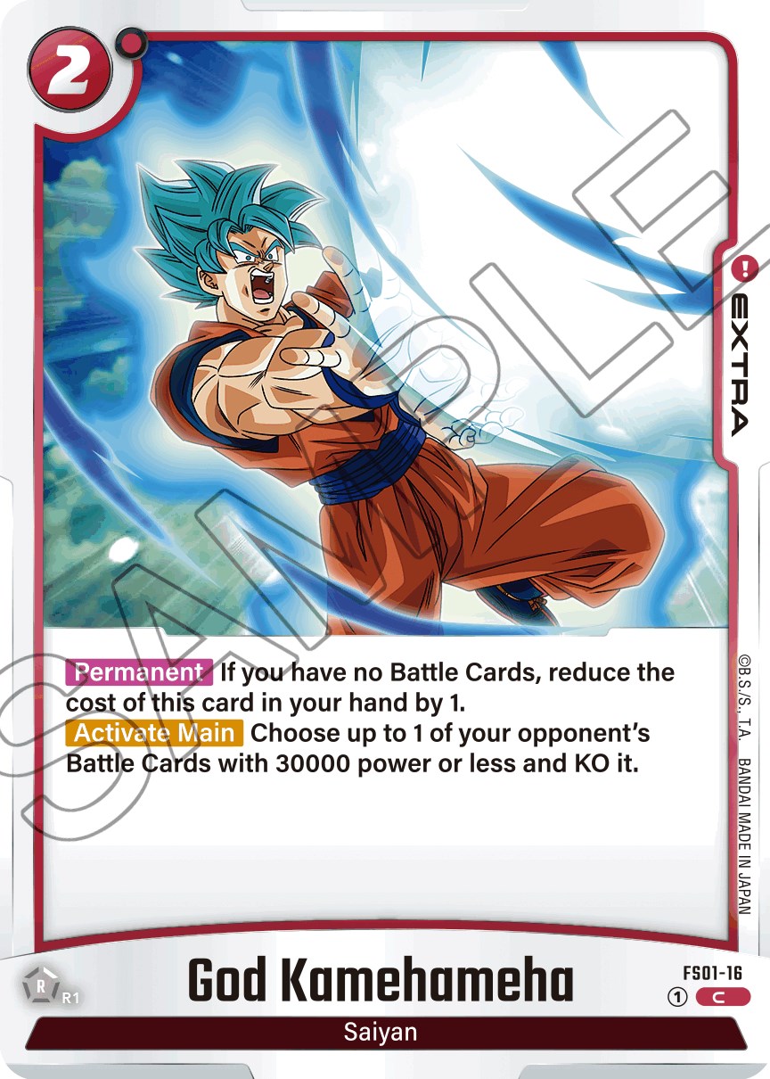 God Kamehameha [Starter Deck: Son Goku] | Arkham Games and Comics