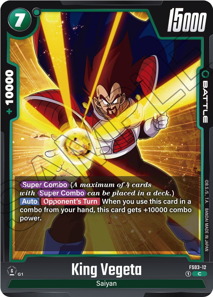 King Vegeta [Starter Deck: Broly] | Arkham Games and Comics