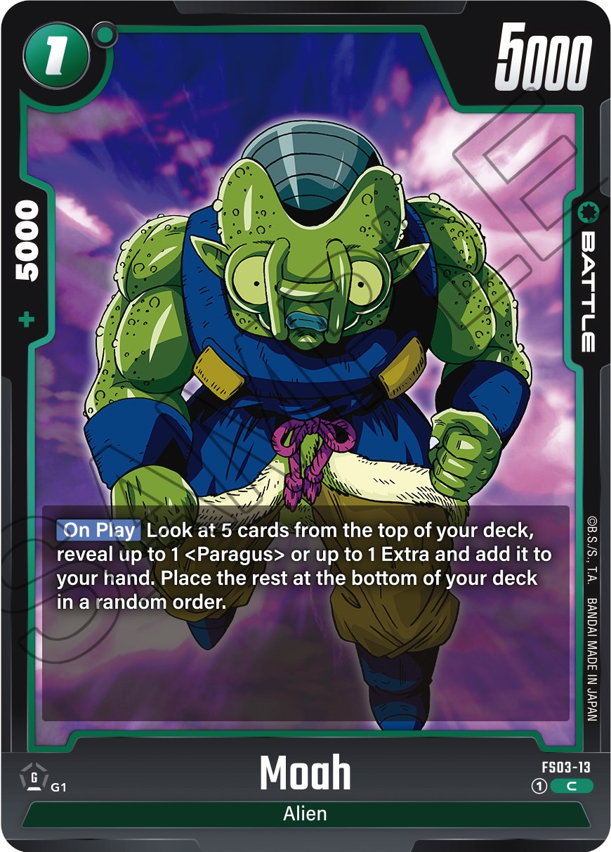 Moah [Starter Deck: Broly] | Arkham Games and Comics