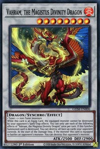 Vahram, the Magistus Divinity Dragon [GEIM-EN006] Super Rare | Arkham Games and Comics