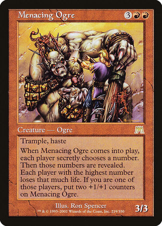 Menacing Ogre [Onslaught] | Arkham Games and Comics