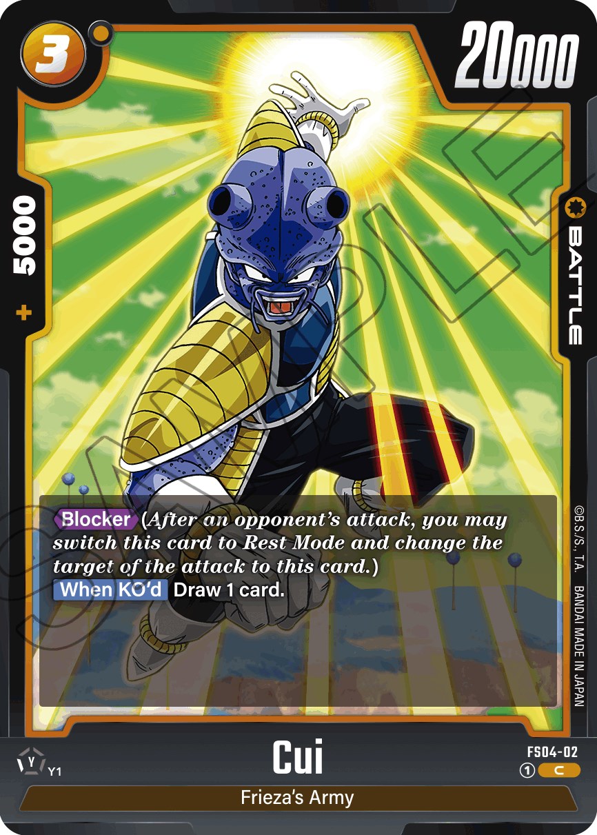 Cui [Starter Deck: Frieza] | Arkham Games and Comics