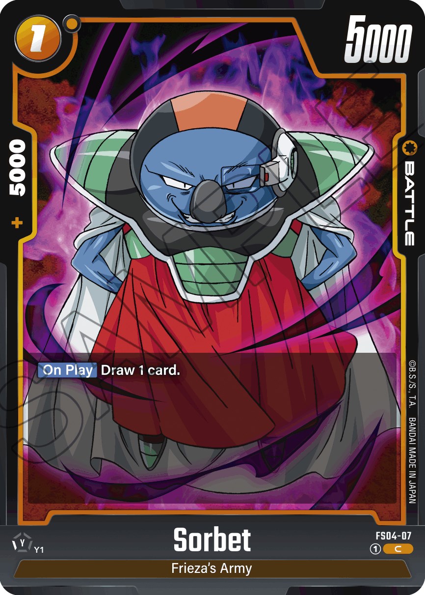 Sorbet [Starter Deck: Frieza] | Arkham Games and Comics