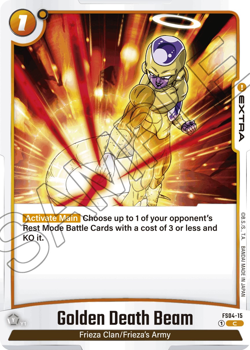 Golden Death Beam [Starter Deck: Frieza] | Arkham Games and Comics