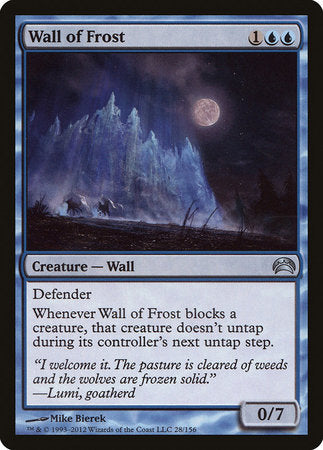 Wall of Frost [Planechase 2012] | Arkham Games and Comics