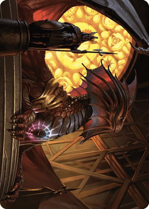 Niv-Mizzet, Guildpact Art Card (21/49) [Murders at Karlov Manor Art Series] | Arkham Games and Comics