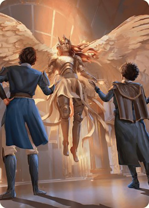 Demand Answers Art Card [Murders at Karlov Manor Art Series] | Arkham Games and Comics