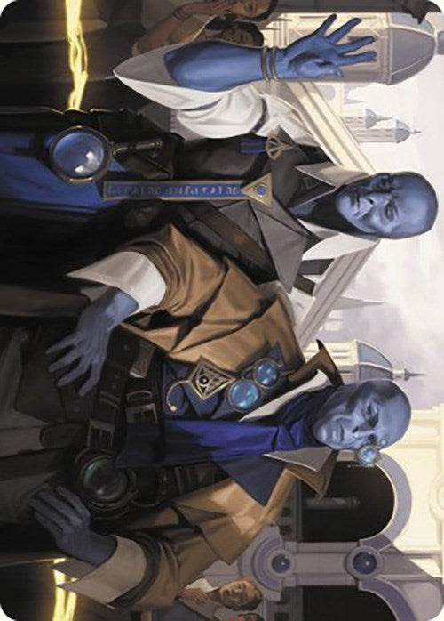 Hotshot Investigators Art Card [Murders at Karlov Manor Art Series] | Arkham Games and Comics