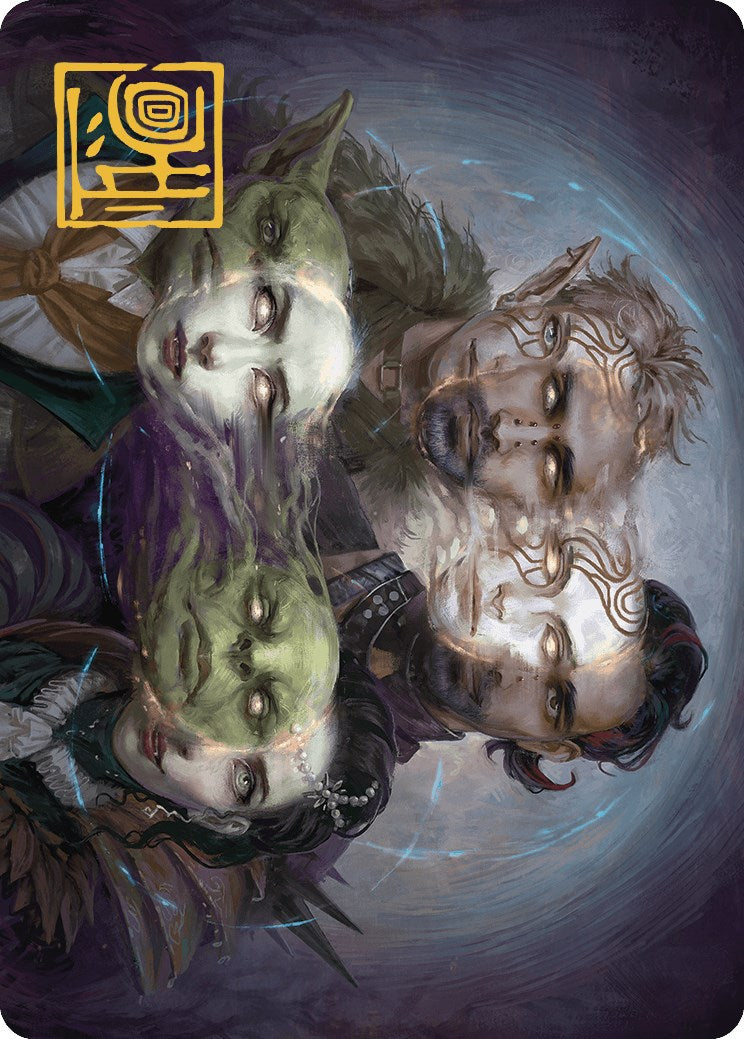 Illicit Masquerade Art Card (Gold-Stamped Signature) [Murders at Karlov Manor Art Series] | Arkham Games and Comics