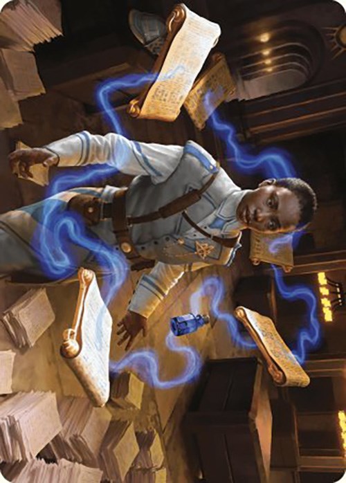 Case File Auditor Art Card [Murders at Karlov Manor Art Series] | Arkham Games and Comics