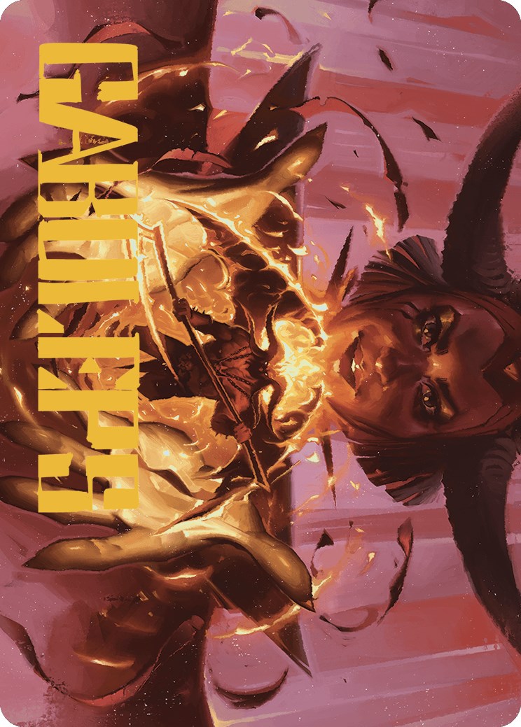 Convenient Target Art Card (Gold-Stamped Signature) [Murders at Karlov Manor Art Series] | Arkham Games and Comics