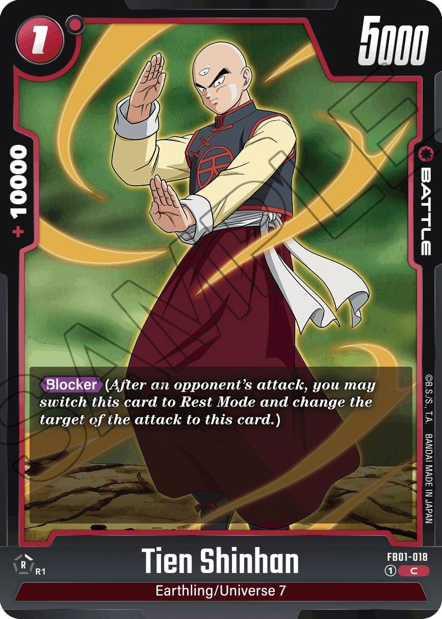 Tien Shinhan (FB01-018) [Awakened Pulse] | Arkham Games and Comics