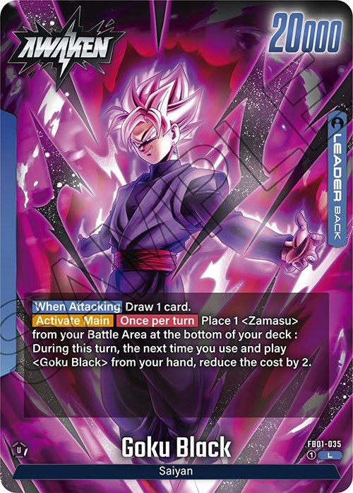 Goku Black (FB01-035) [Awakened Pulse] | Arkham Games and Comics