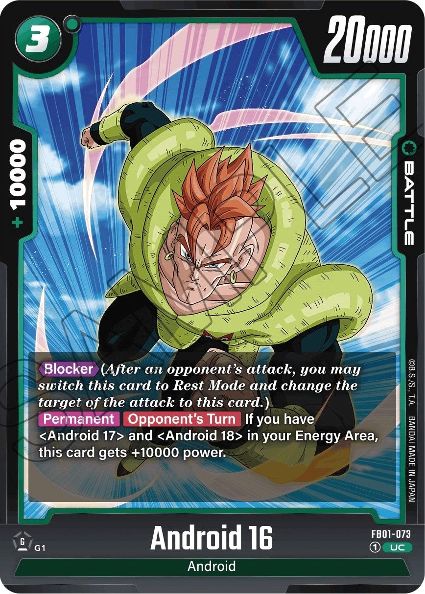 Android 16 (FB01-073) [Awakened Pulse] | Arkham Games and Comics