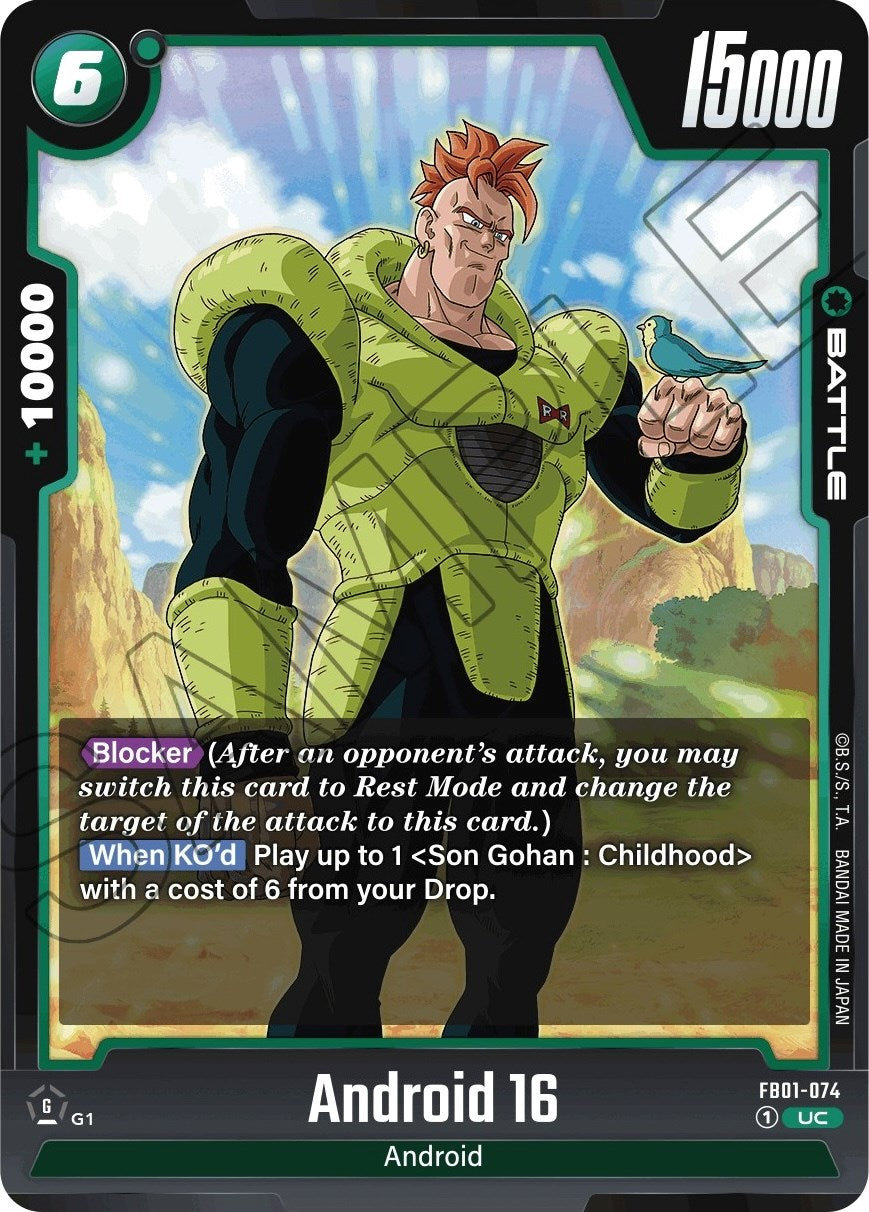 Android 16 (FB01-074) [Awakened Pulse] | Arkham Games and Comics