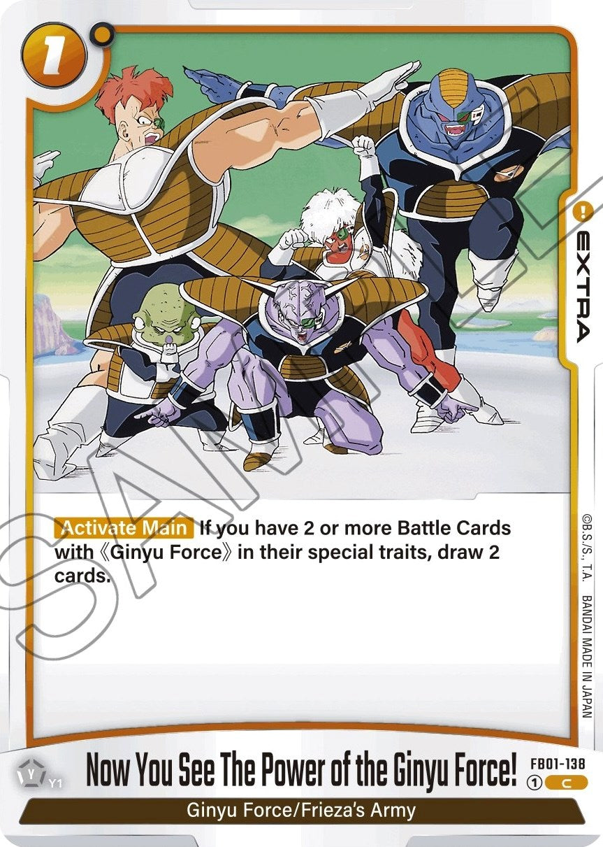 Now You See The Power of the Ginyu Force! [Awakened Pulse] | Arkham Games and Comics