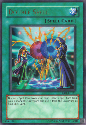 Double Spell [DR1-EN161] Ultra Rare | Arkham Games and Comics