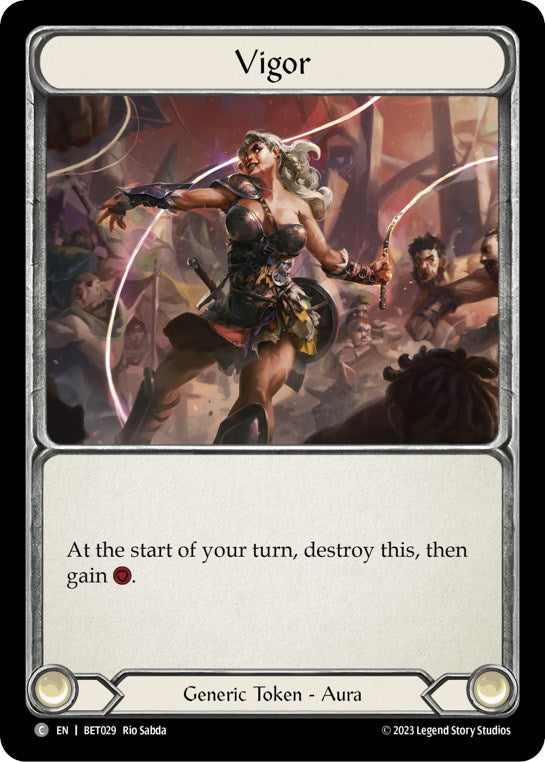 Vigor [BET029] (Heavy Hitters Betsy Blitz Deck) | Arkham Games and Comics