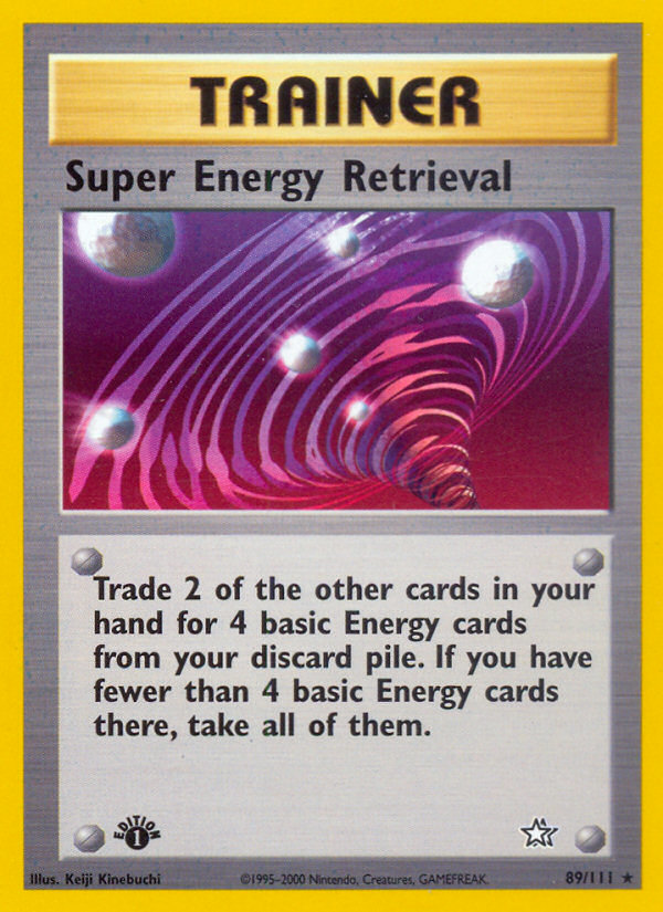 Super Energy Retrieval (89/111) [Neo Genesis 1st Edition] | Arkham Games and Comics