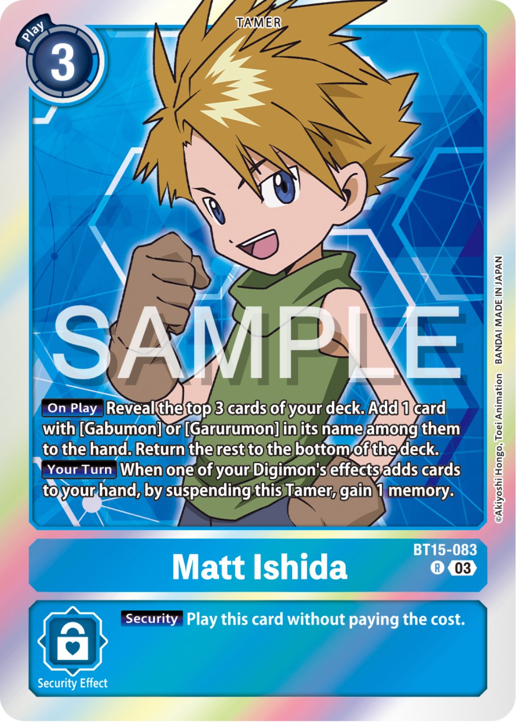 Matt Ishida [BT15-083] [Exceed Apocalypse] | Arkham Games and Comics