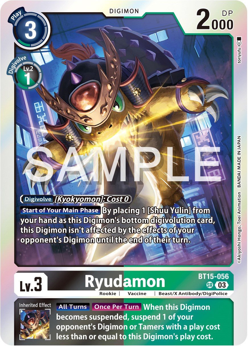 Ryudamon [BT15-056] [Exceed Apocalypse] | Arkham Games and Comics