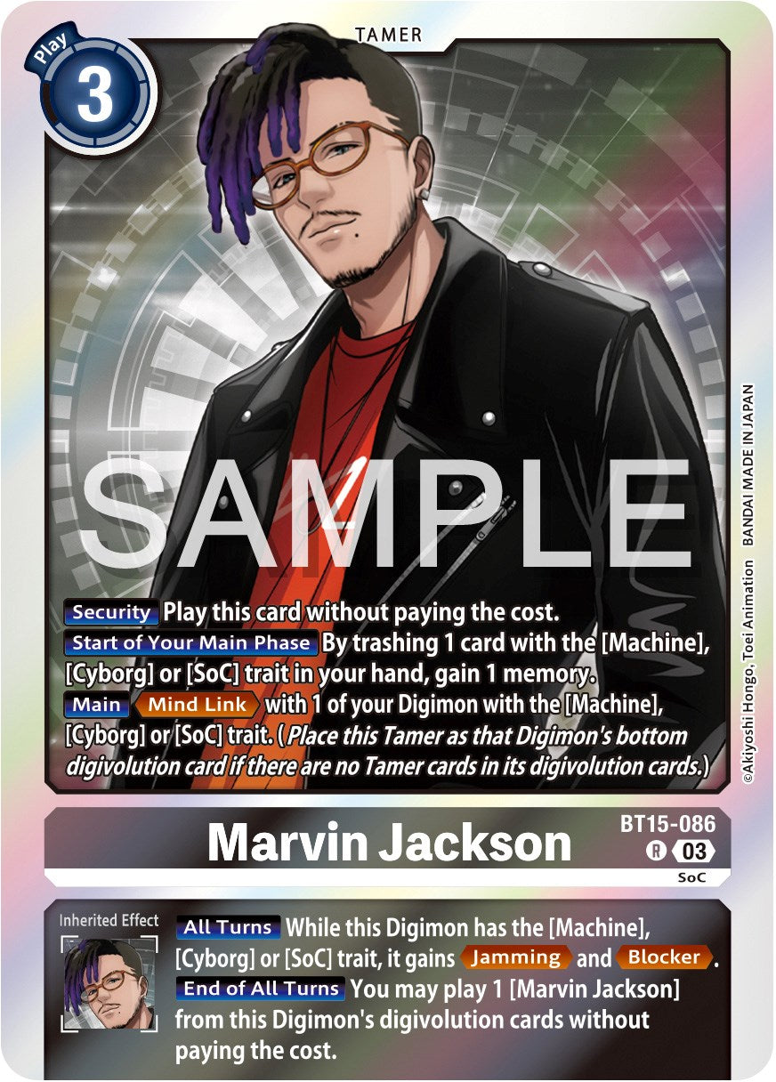 Marvin Jackson [BT15-086] [Exceed Apocalypse] | Arkham Games and Comics