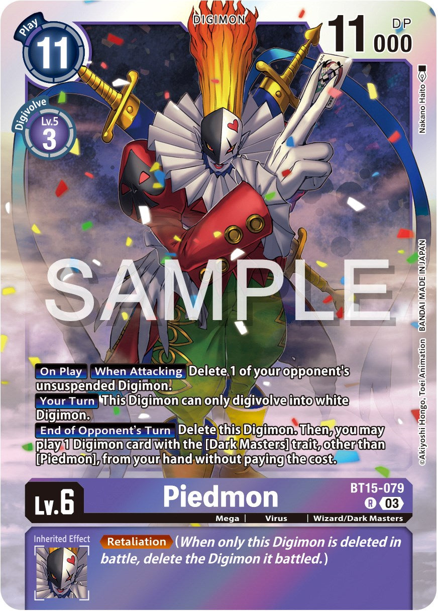 Piedmon [BT15-079] [Exceed Apocalypse] | Arkham Games and Comics