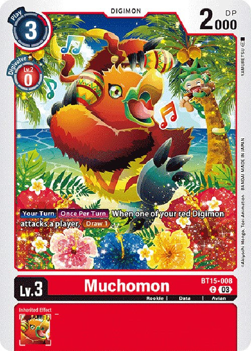 Muchomon [BT15-008] [Exceed Apocalypse] | Arkham Games and Comics