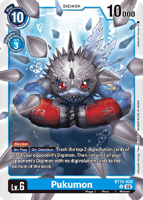 Pukumon [BT15-030] [Exceed Apocalypse] | Arkham Games and Comics