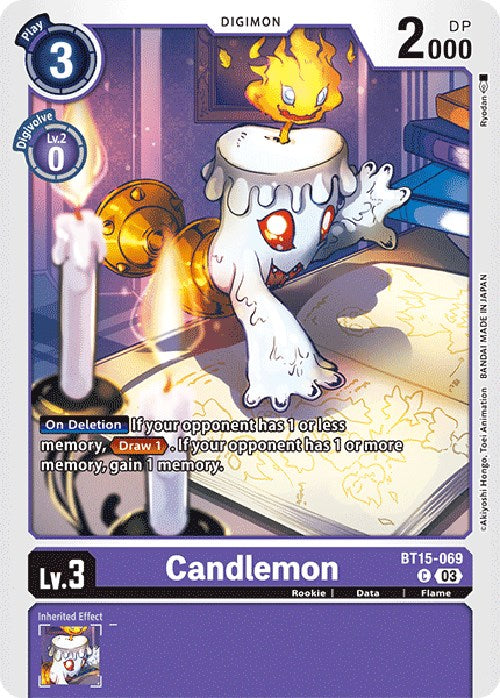 Candlemon [BT15-069] [Exceed Apocalypse] | Arkham Games and Comics