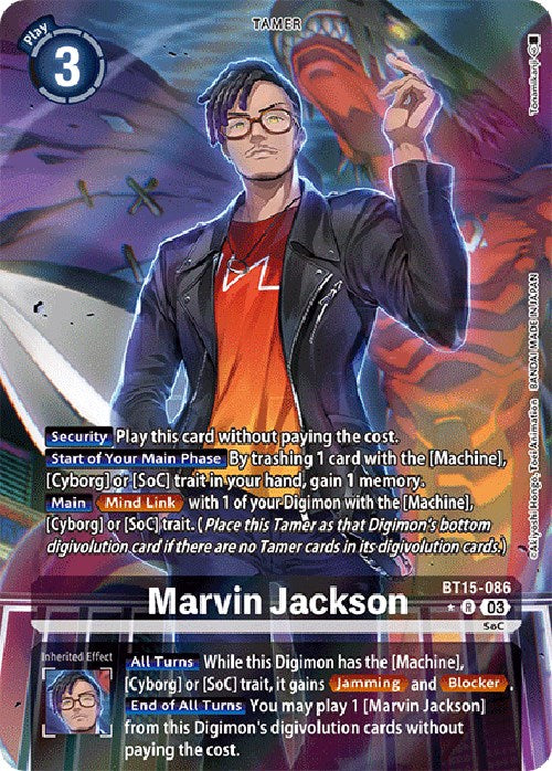 Marvin Jackson [BT15-086] (Alternate Art) [Exceed Apocalypse] | Arkham Games and Comics