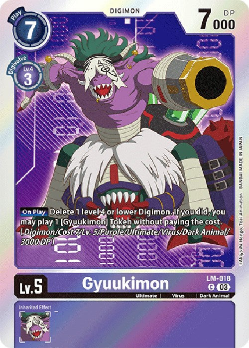 Gyuukimon [LM-018] (English Exclusive) [Exceed Apocalypse] | Arkham Games and Comics