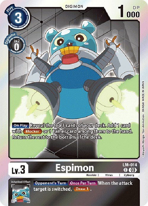 Espimon [LM-014] (English Exclusive) [Exceed Apocalypse] | Arkham Games and Comics