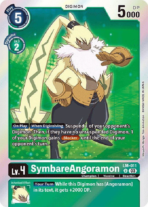 SymbareAngoramon [LM-011] (English Exclusive) [Exceed Apocalypse] | Arkham Games and Comics