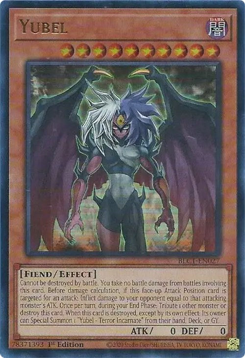 Yubel [BLC1-EN027] Ultra Rare | Arkham Games and Comics