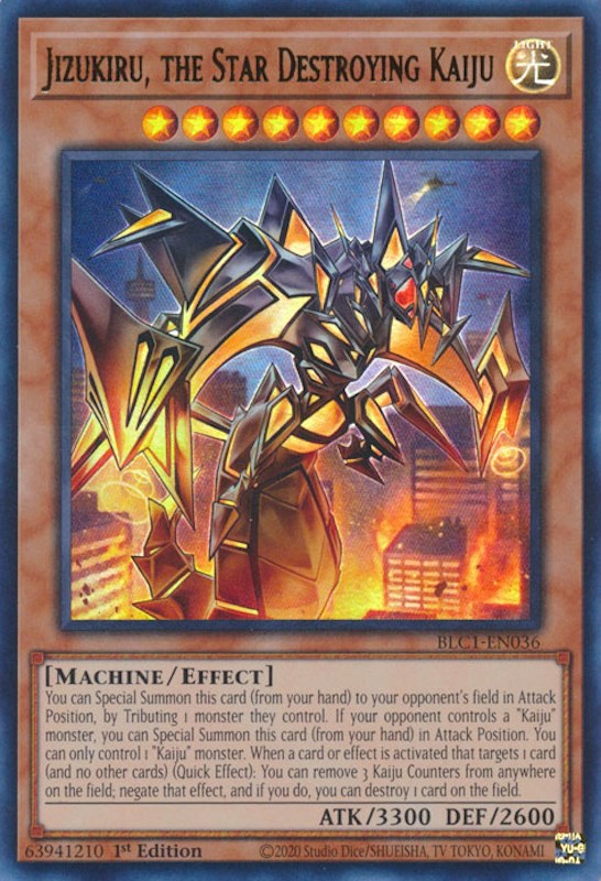 Jizukiru, the Star Destroying Kaiju [BLC1-EN036] Ultra Rare | Arkham Games and Comics