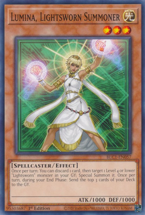 Lumina, Lightsworn Summoner [BLC1-EN057] Common | Arkham Games and Comics