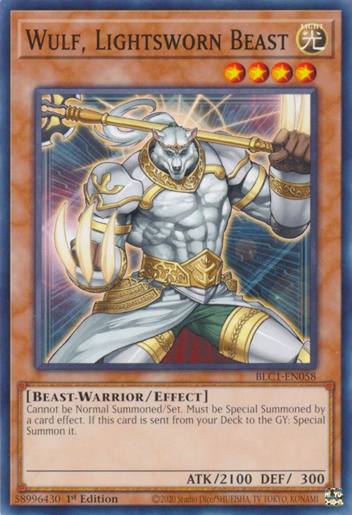 Wulf, Lightsworn Beast [BLC1-EN058] Common | Arkham Games and Comics